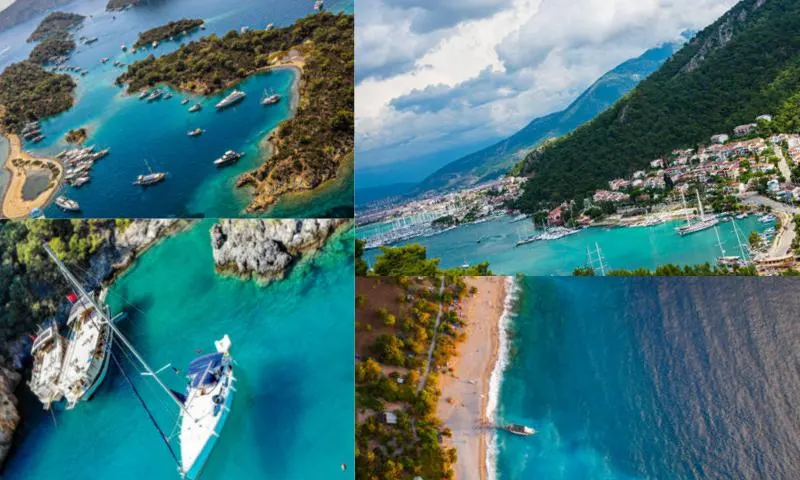 Fethiye'nin Doğal Güzellikleri ve Turkuaz Koyları